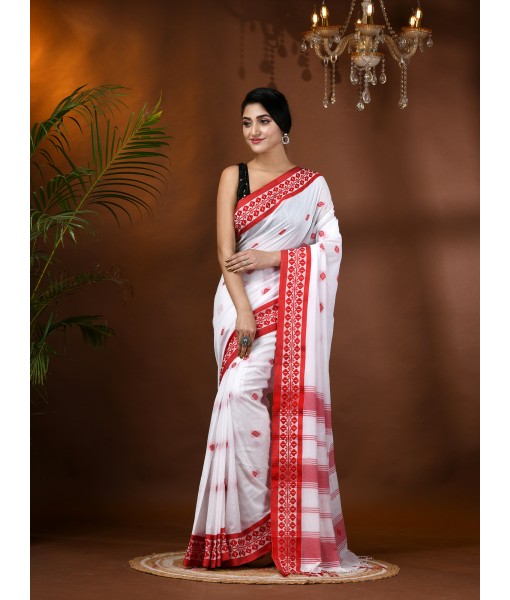 Bengal's Handloom Pure Cotton Saree-Traditional Saree store Soft Saree-Gift For Her